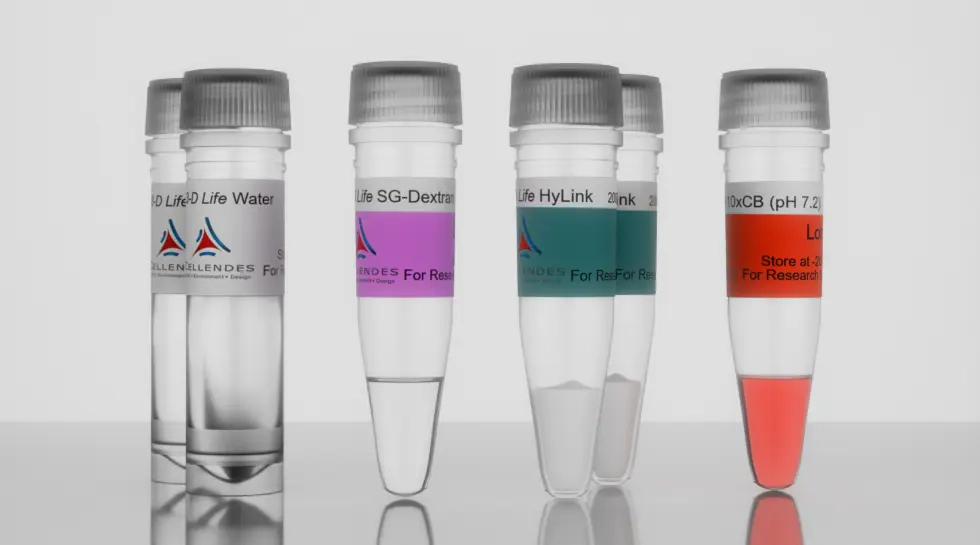Hyaluronic Acid Hydrogel Kits for 3D Cell Culture Environments