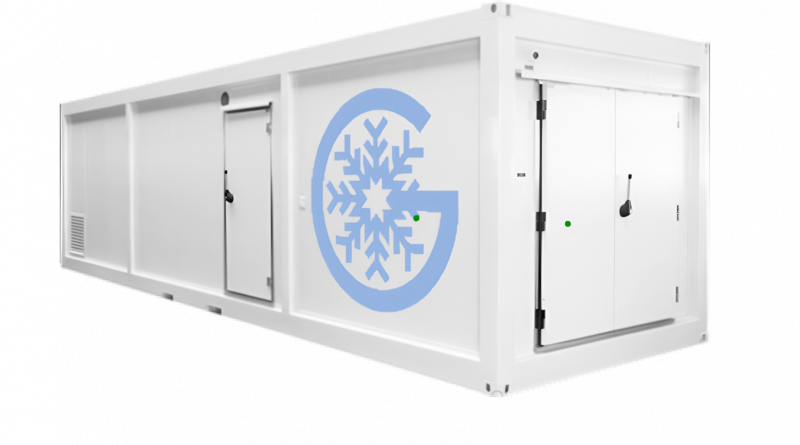 Dual REFRIGERATED and DEEP-FREEZE CONTAINER 10.10