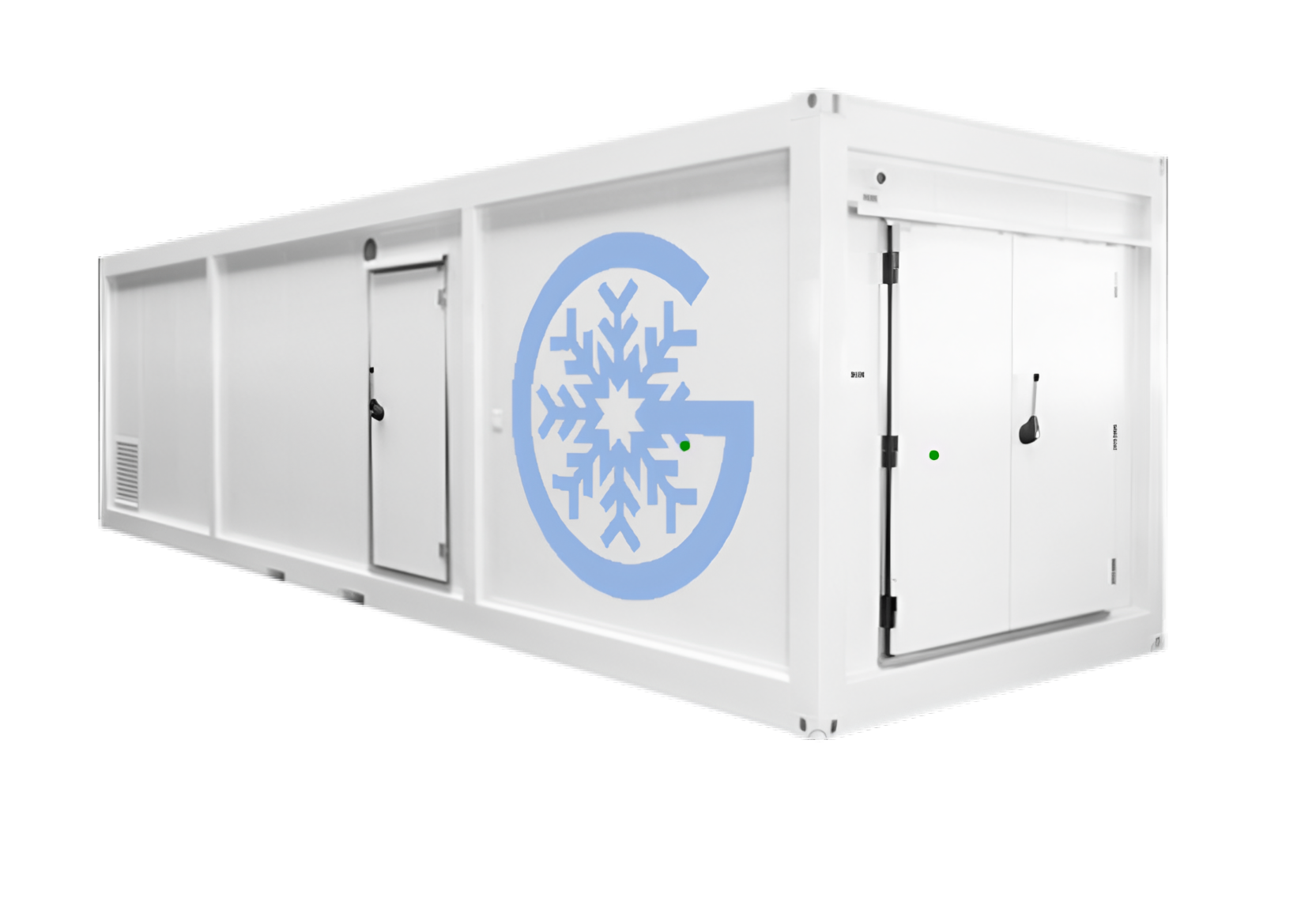 Dual REFRIGERATED and DEEP-FREEZE CONTAINER 10.10